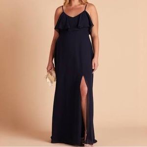 Birdy Grey Jane Convertible Chiffon Dress Navy